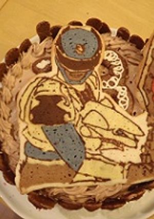 ❤お誕生日ケーキ❤　ゴセイジャー-レシピのメイン写真