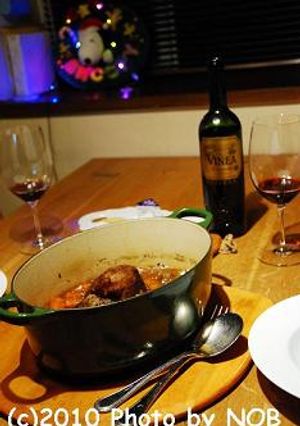 牛肉赤ワイン煮込み-レシピのメイン写真