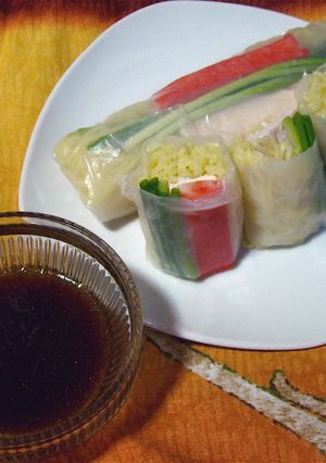 ラーメン春巻き-レシピのメイン写真