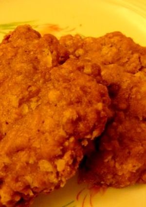 砂糖を少し減らしたオートミールクッキー-レシピのメイン写真