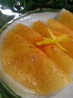 大根と柿の酢の物-レシピのメイン写真
