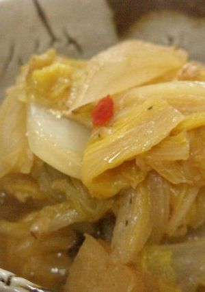 白菜の甘味噌煮～黒蒸しにんにく風味-レシピのメイン写真