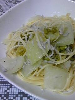 しらすと白菜の簡単!焼き肉のたれパスタ-レシピのメイン写真