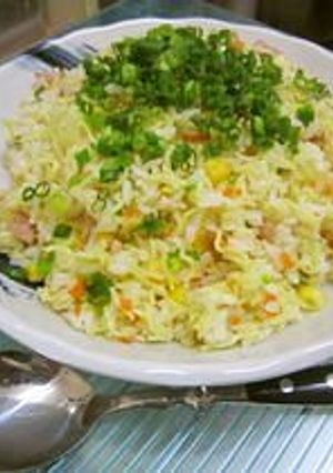 麺チャーハン(鶏しお味)-レシピのメイン写真