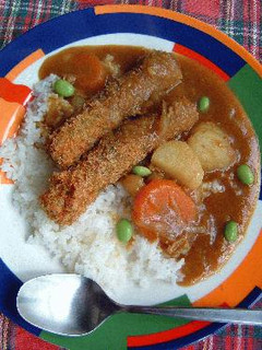 ズバリ♪ちくわカレー-レシピのメイン写真