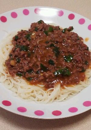 肉味噌めん-レシピのメイン写真