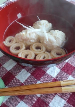 お鍋に簡単☆ふわふわヘルシーお豆腐鶏団子-レシピのメイン写真
