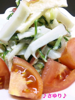 りんご水菜大根のヘルシー綺麗サラダ☆☆-レシピのメイン写真