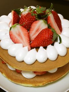 卵&牛乳なしのデコレーションケーキ☆-レシピのメイン写真
