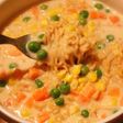 一人ランチに・チキンポタージュ麺