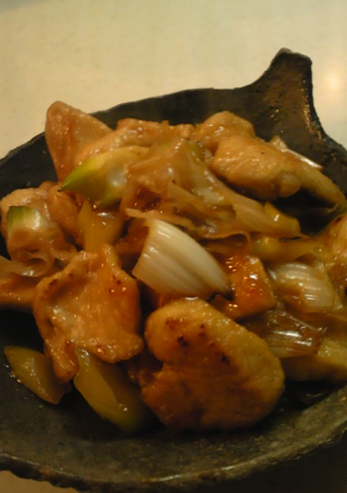 下仁田ねぎと鶏肉の甘辛炒め-レシピのメイン写真