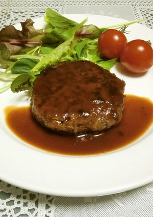 超ジューシー!ふわっふわなハンバーグ♪-レシピのメイン写真