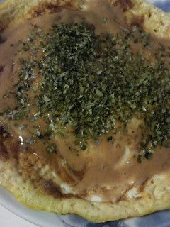 キャベツに玉子をのせただけ~お好み焼き風-レシピのメイン写真
