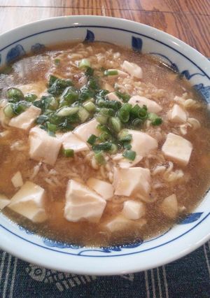 レンコンとろとろ豆腐ラーメン！-レシピのメイン写真