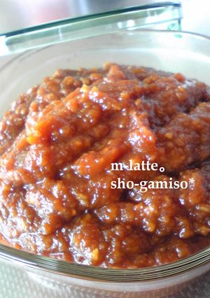 生姜味噌-レシピのメイン写真