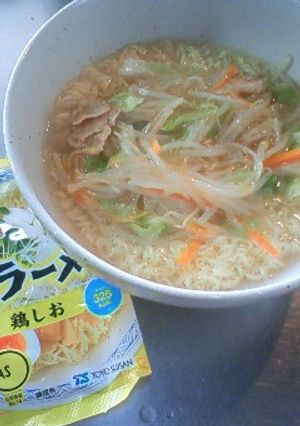 ぽかぽかあんかけラーメン-レシピのメイン写真