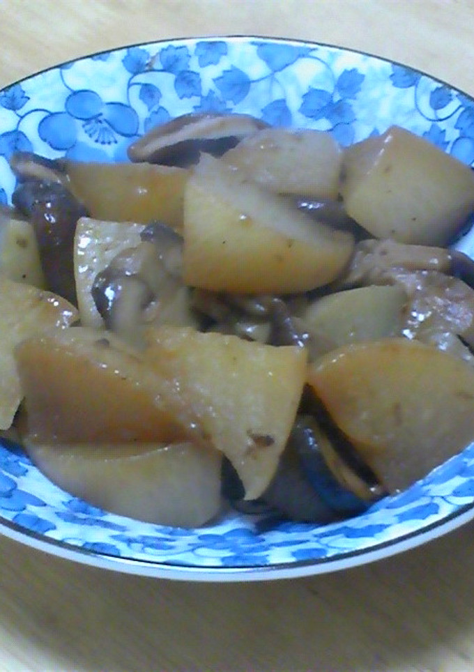 ☆だいこんとシイタケの炒煮☆-レシピのメイン写真