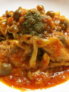 鶏モモ肉のトマトソース煮込み-レシピのメイン写真