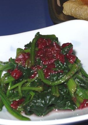 ほうれん草の梅肉和え-レシピのメイン写真