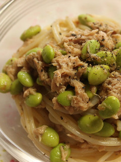 和風( ♡∀♡)♥♥♥な梅ツナパスタ-レシピのメイン写真