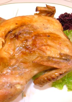 クリスマスのローストチキン-レシピのメイン写真