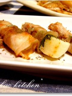 *シャキッとおいしい!長芋の豚しそ巻き*-レシピのメイン写真