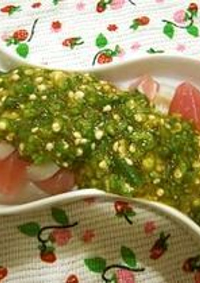 ☆マグロと蓮根のオクラソースのせ☆-レシピのメイン写真