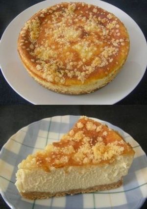 ゴーダチーズ入りベイクドチーズケーキ-レシピのメイン写真