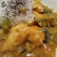 カレー☆鶏肉、はちみつ&ヨーグルト