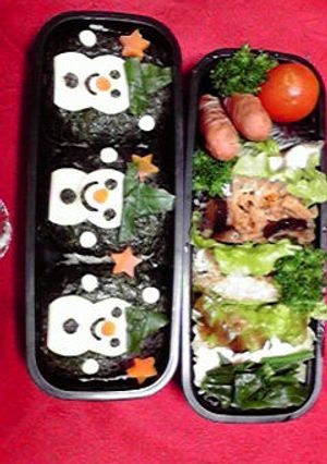 スノーマン-レシピのメイン写真