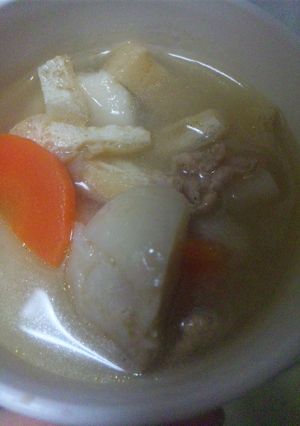 冬はあったか♪すいとん汁-レシピのメイン写真