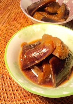簡単、定番ナスの煮物⇒⇒香ばし焼き-レシピのメイン写真