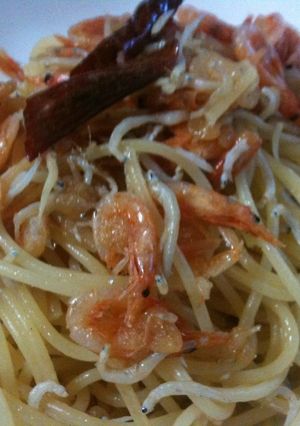しらすと桜エビの駿河湾スパゲッティ-レシピのメイン写真