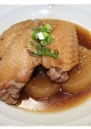 圧力鍋１０分！鶏手羽と大根のあったか煮-レシピのメイン写真