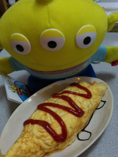 簡単!!残り食材でオムライス-レシピのメイン写真