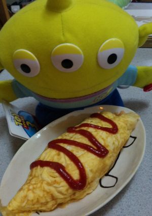 簡単！！残り食材でオムライス-レシピのメイン写真