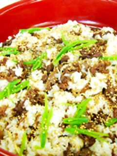 牛肉と絹サヤのちらしずし-レシピのメイン写真