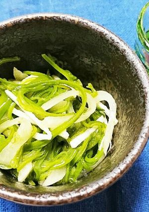 めかぶ＆ながいも＆たくあんのポン酢あえ-レシピのメイン写真