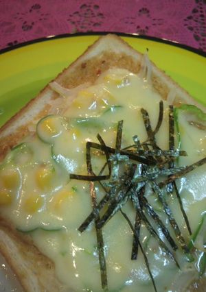 美味☆コーンチーズトースト-レシピのメイン写真