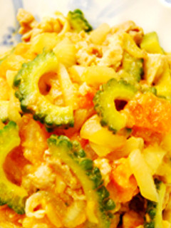 ゴーヤーの味噌煮-レシピのメイン写真
