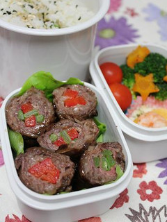 お弁当に便利! エスニック肉巻き☆-レシピのメイン写真