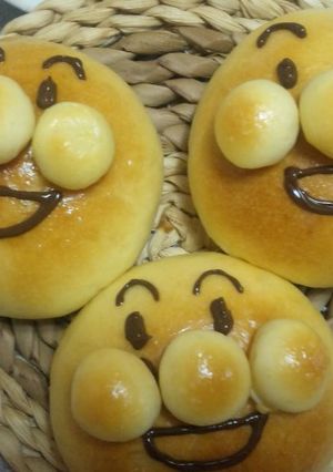 可愛い(´ω`)アンパンマンのパン-レシピのメイン写真