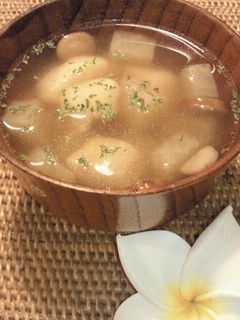 ☆長いも+大根のジンジャースープ☆-レシピのメイン写真