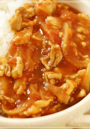 ＊トマト缶でハヤシライス＊-レシピのメイン写真