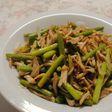 我が家の中華✿にんにくの芽と鶏肉の炒め