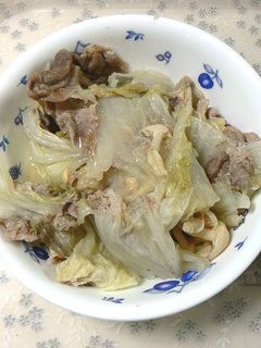 白菜豚肉重ね蒸し-レシピのメイン写真