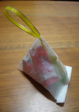 三角ラッピング♪-レシピのメイン写真