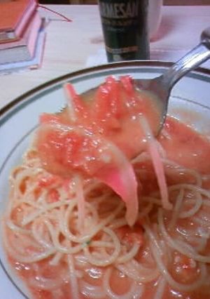 トマトとブリーチーズの濃厚パスタ-レシピのメイン写真