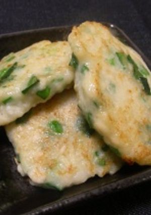 長いもと鶏ひき肉の落とし焼き-レシピのメイン写真