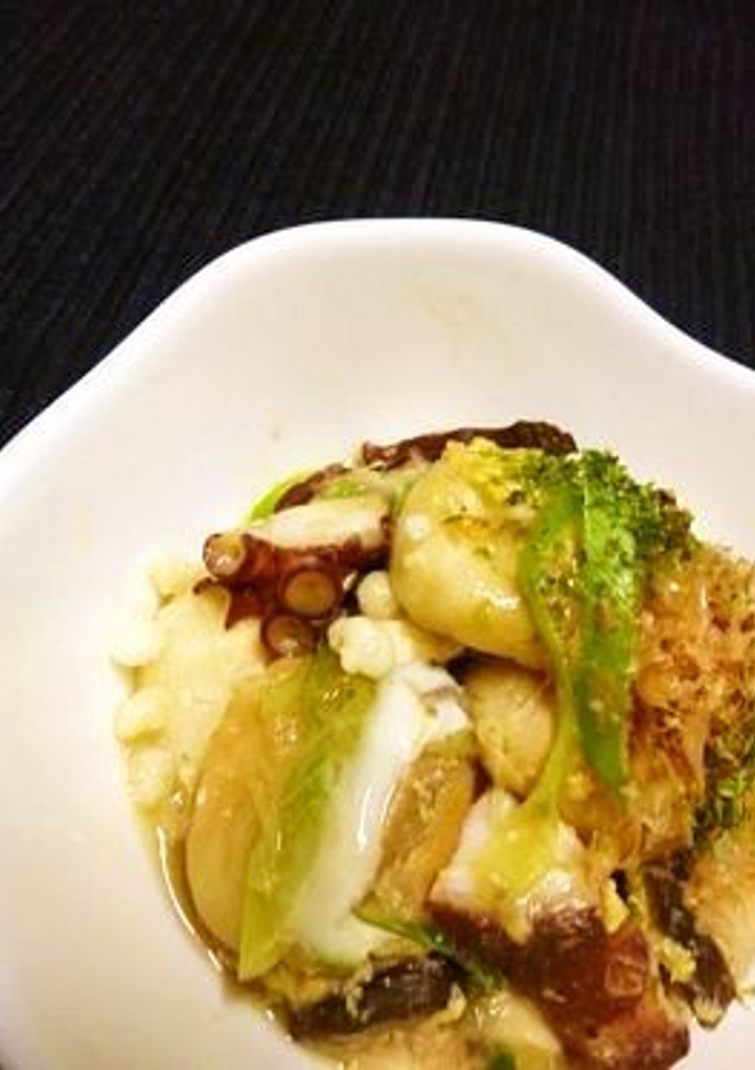 たこと白玉麩の卵とじ-レシピのメイン写真